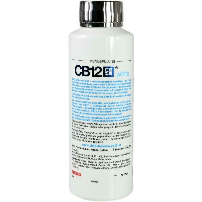 CB12 white Mund Spüllösung