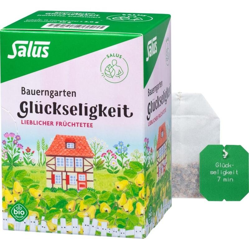 BAUERNGARTEN-Tee Glückseligkeit Früchtetee Salus
