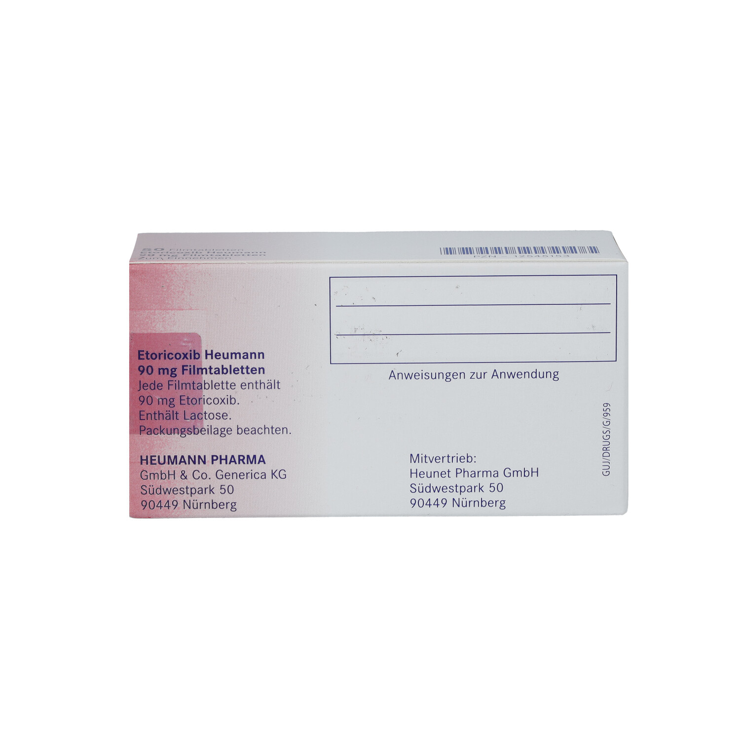 ETORICOXIB Heumann 90 mg Filmtabletten