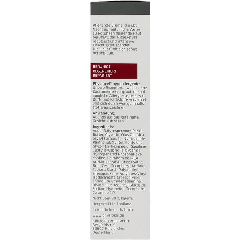 PHYSIOGEL Calming Relief Anti-Rötungen Nachtcreme