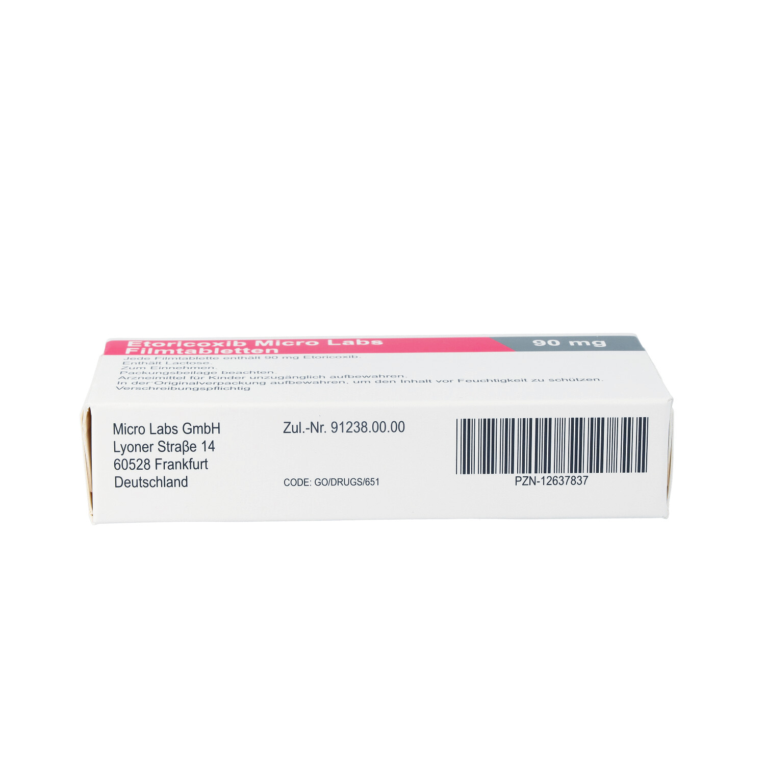 ETORICOXIB Micro Labs 90 mg Filmtabletten