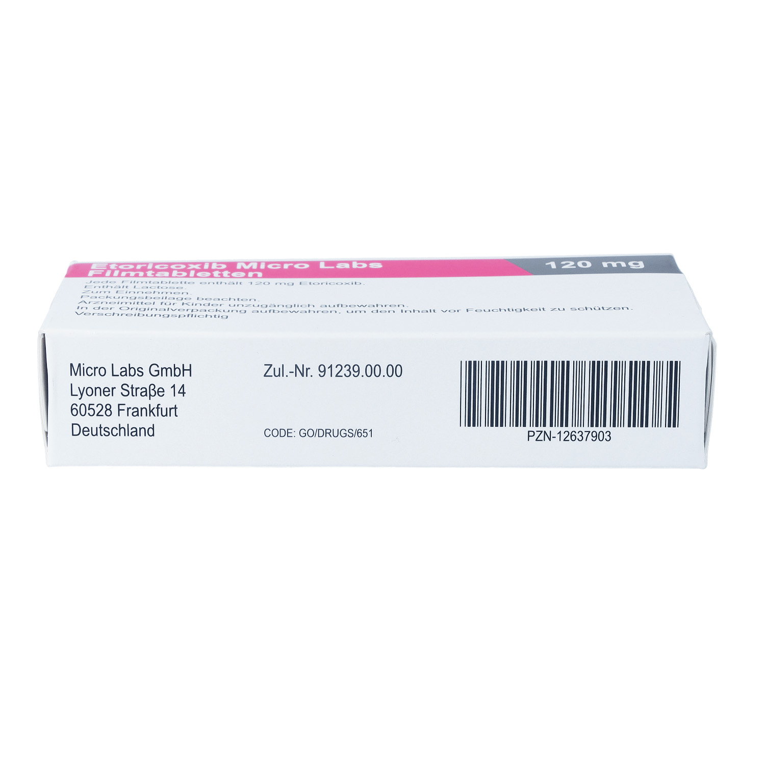 ETORICOXIB Micro Labs 90 mg Filmtabletten