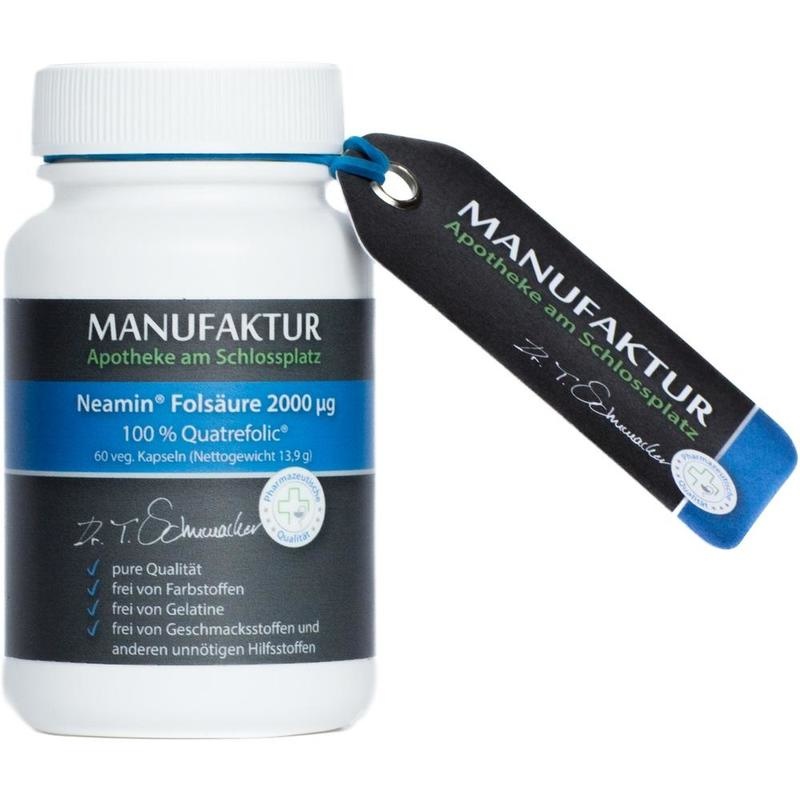 NEAMIN Folsäure 2000 μg Kapseln