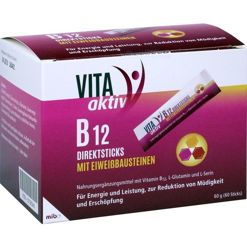 VITA AKTIV B12 Direktsticks mit Eiweißbausteinen