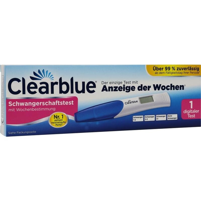 CLEARBLUE Schwangerschaftstest m.Wochenbestimmung