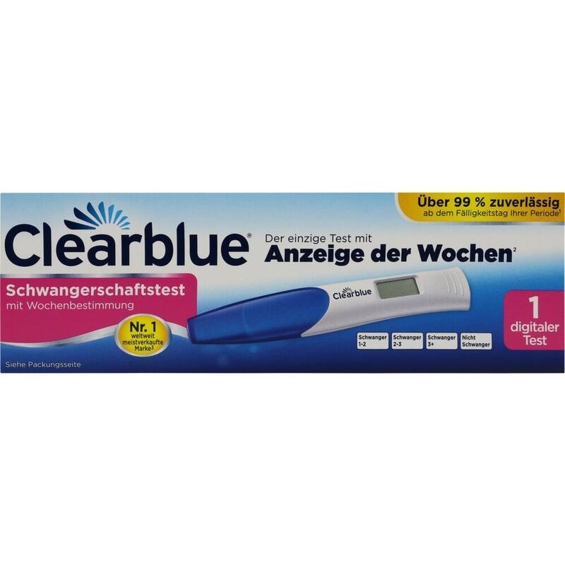 CLEARBLUE Schwangerschaftstest m.Wochenbestimmung