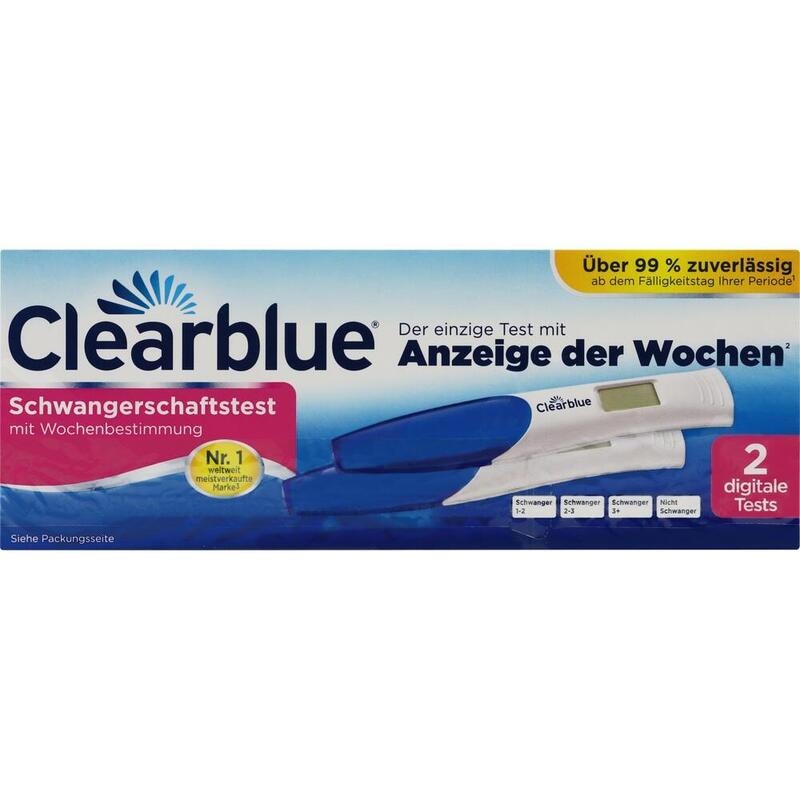 CLEARBLUE Schwangerschaftstest m.Wochenbestimmung