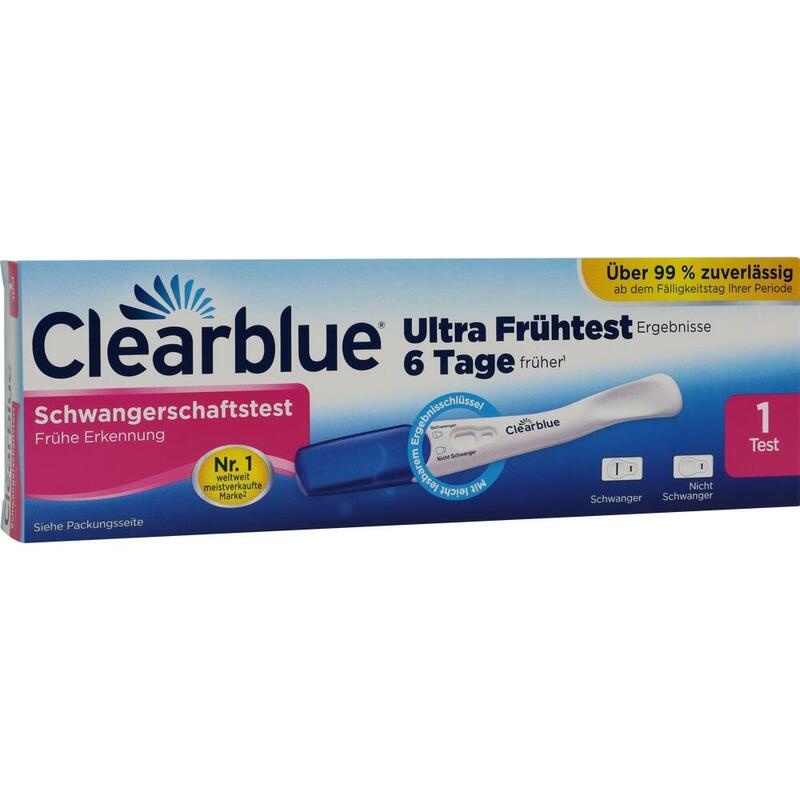 CLEARBLUE Schwangerschaftstest frühe Erkennung
