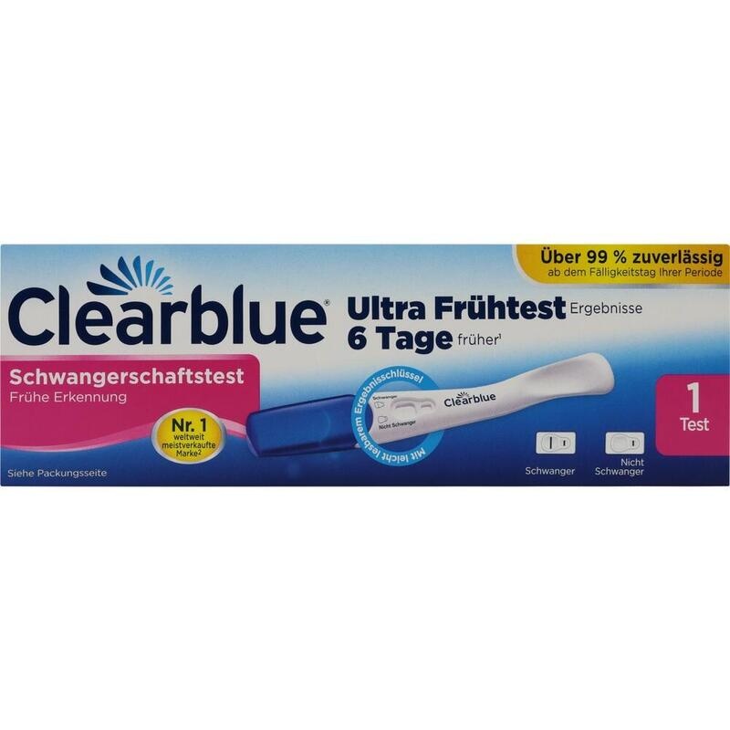 CLEARBLUE Schwangerschaftstest frühe Erkennung