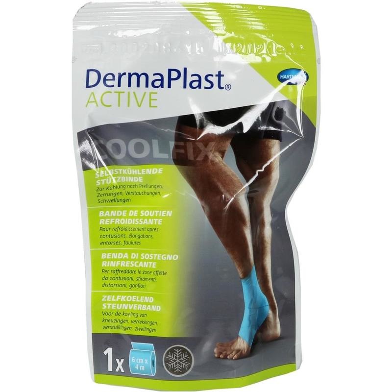 DERMAPLAST Active CoolFix Bandage 6 cmx4 m