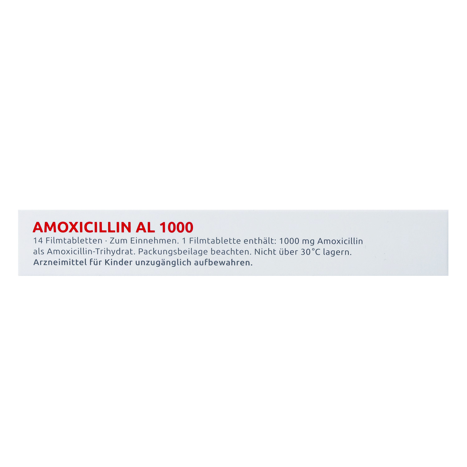 AMOXICILLIN AL 1000 Filmtabletten