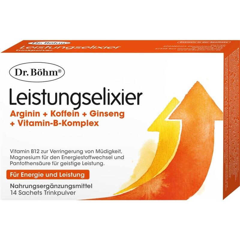 DR.BÖHM Leistungs-Elixier Brausegranulat