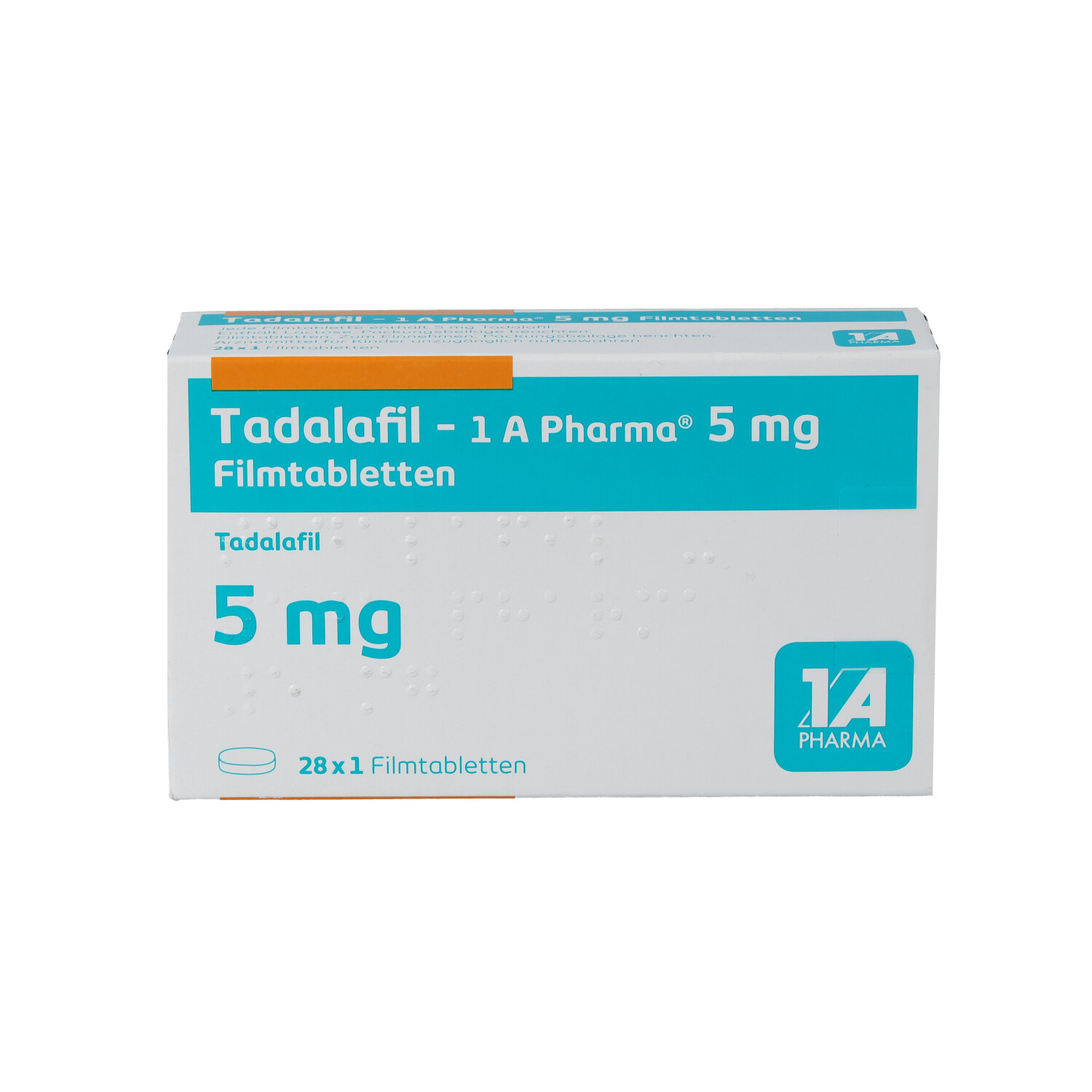 TADALAFIL-1A Pharma 5 mg Filmtabletten