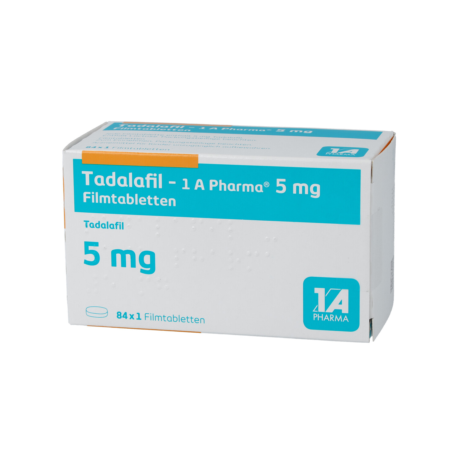 TADALAFIL-1A Pharma 5 mg Filmtabletten