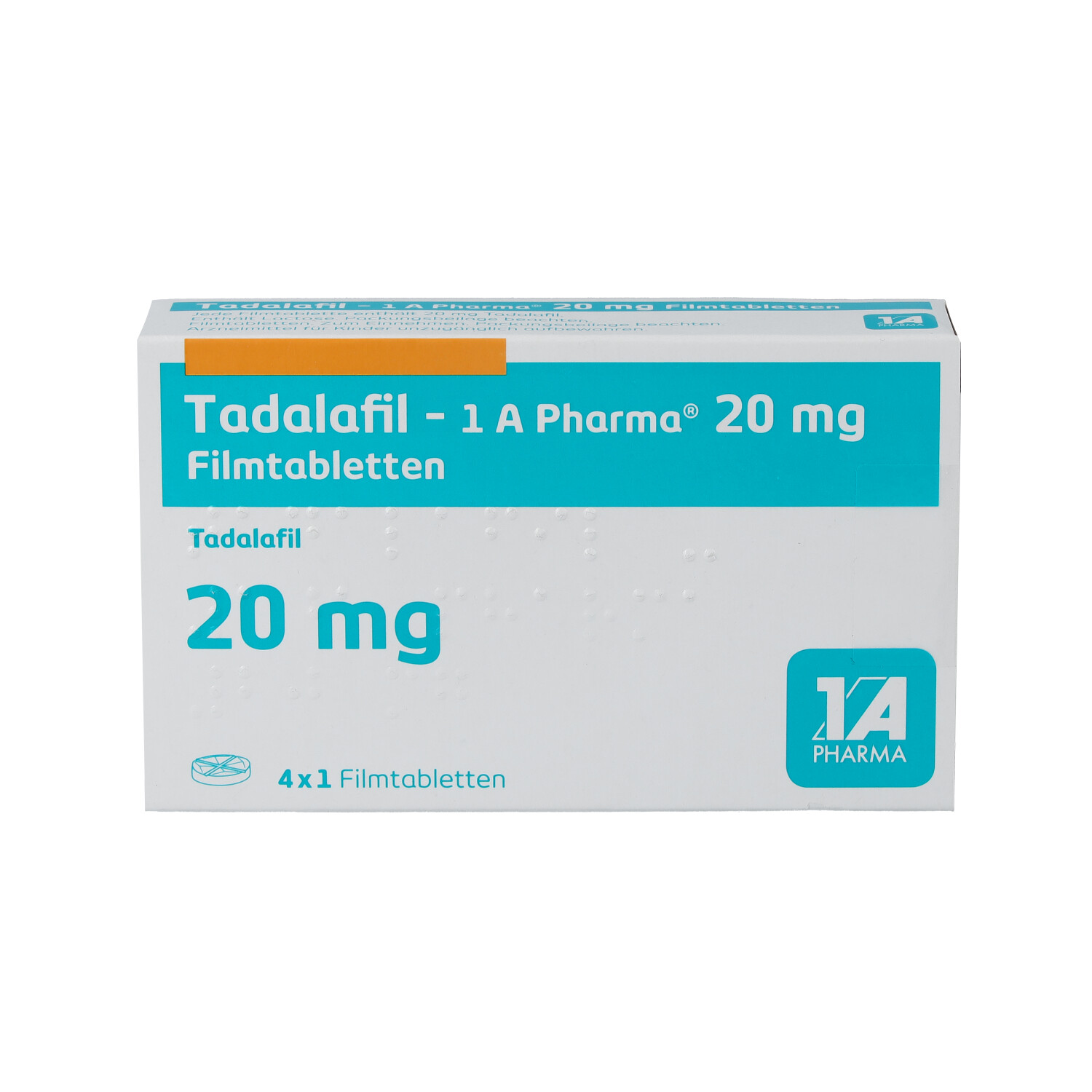 TADALAFIL-1A Pharma 20 mg Filmtabletten