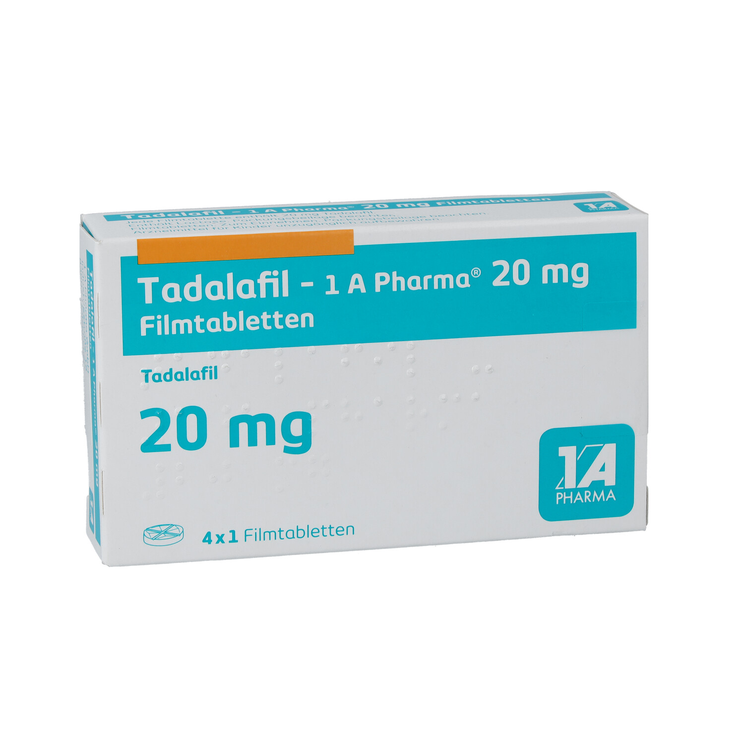 TADALAFIL-1A Pharma 20 mg Filmtabletten