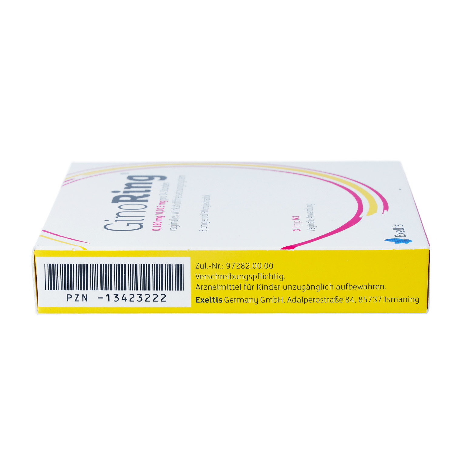 GINORING 0,120 mg/0,015 mg pro 24h vaginales WFS