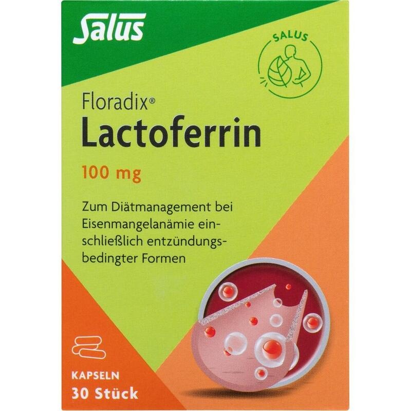 FLORADIX Lactoferrin 100 mg Kapseln