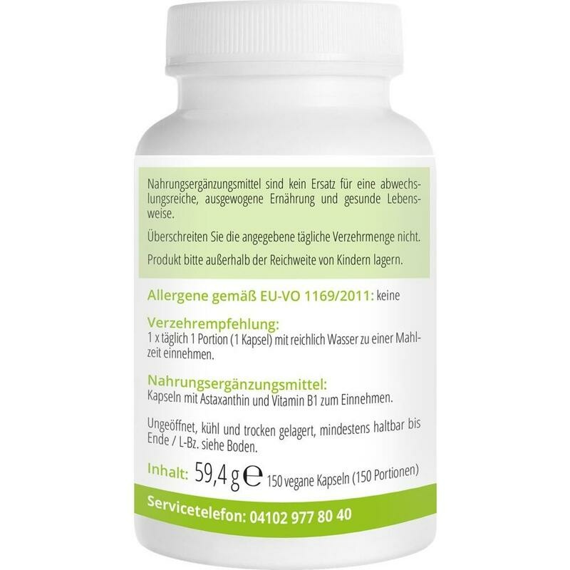 NATÜRLICHES Astaxanthin 4 mg Kapseln