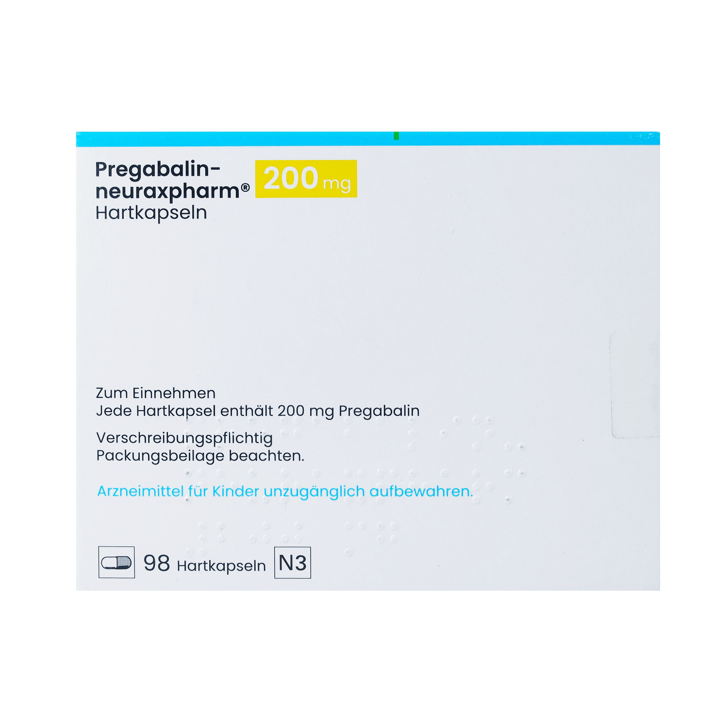 PREGABALIN-neuraxpharm 200 mg Hartkapseln