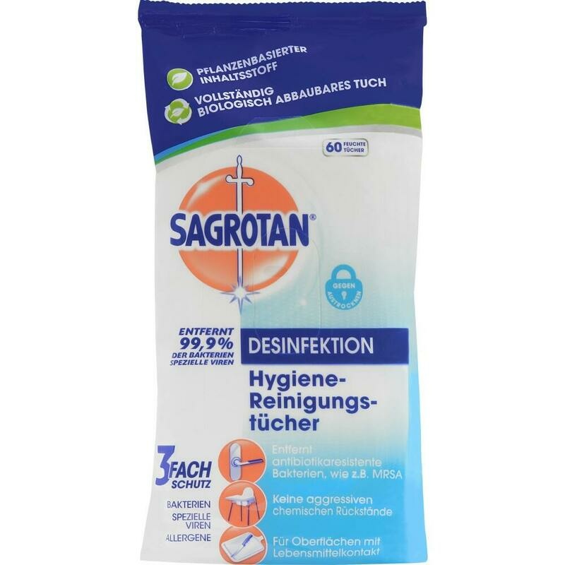 SAGROTAN Hygiene-Reinigungstücher