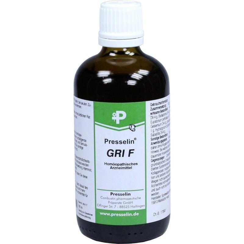 PRESSELIN GRI F Tropfen zum Einnehmen