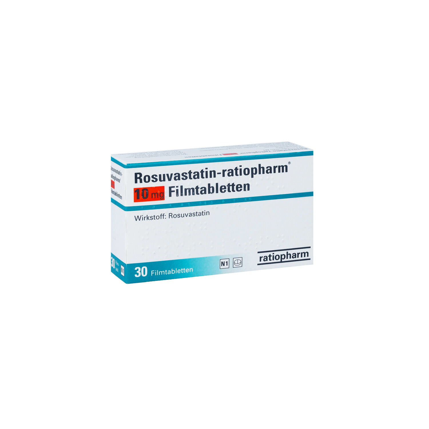ROSUVASTATIN-ratiopharm 10 mg Filmtabletten