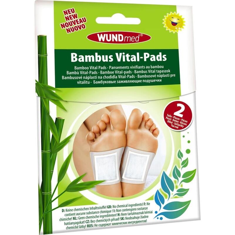 BAMBUSPFLASTER Vital-Pads Entgiftung+Vitalisierung