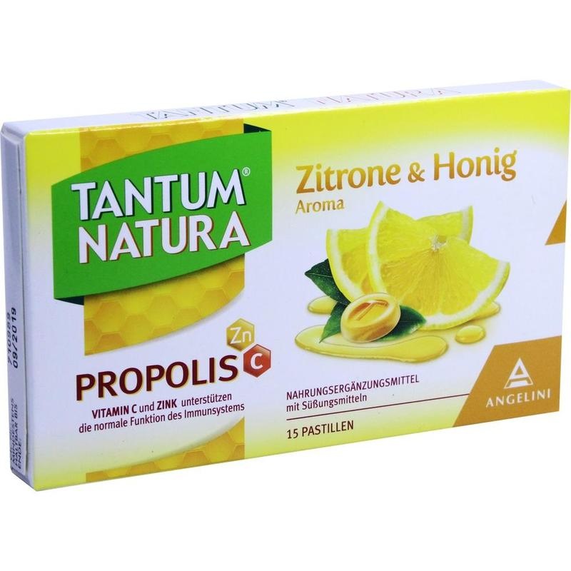 TANTUM NATURA Propolis mit Zitrone & Honig Aroma