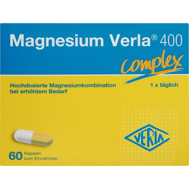 MAGNESIUM VERLA 400 Kapseln