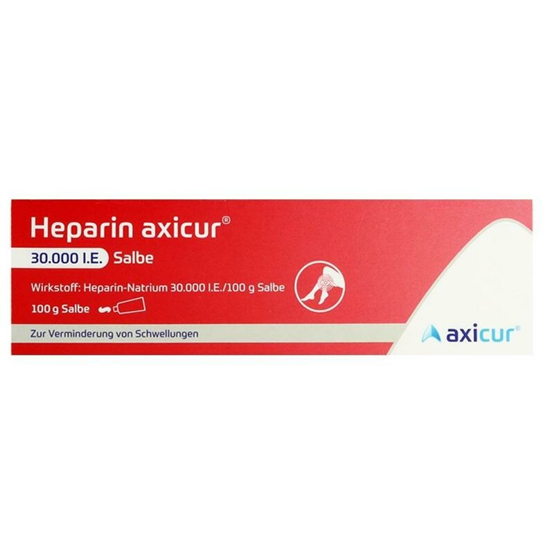 HEPARIN AXICUR 30.000 I.E. Salbe