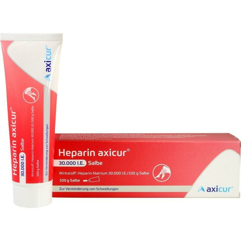 HEPARIN AXICUR 30.000 I.E. Salbe