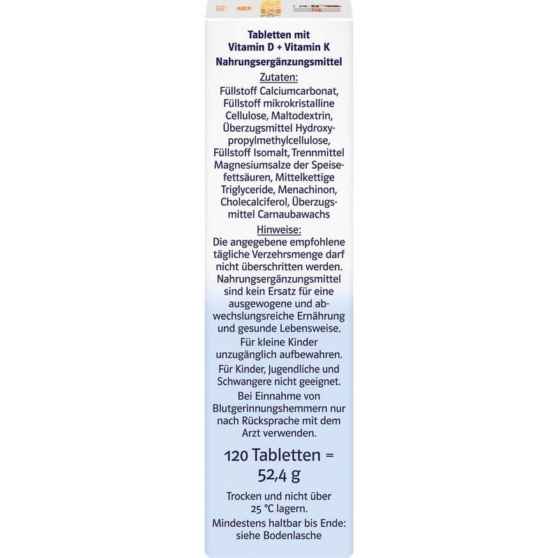 DOPPELHERZ Vitamin D3 2000+K2 system Tabletten