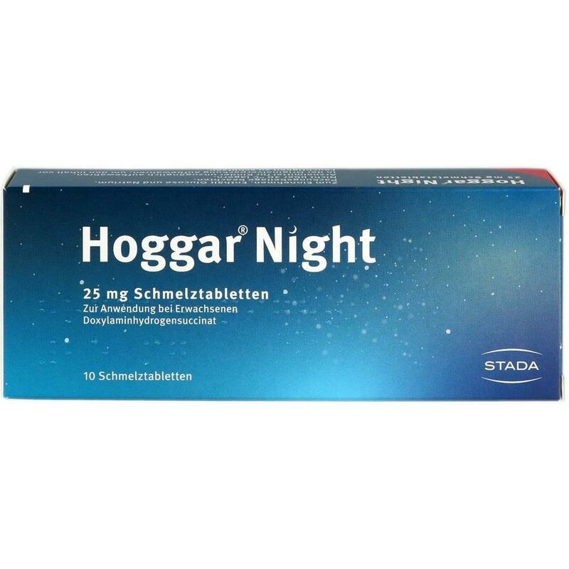 HOGGAR Night 25 mg Schmelztabletten