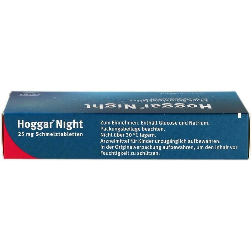 HOGGAR Night 25 mg Schmelztabletten