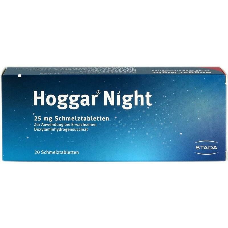 HOGGAR Night 25 mg Schmelztabletten