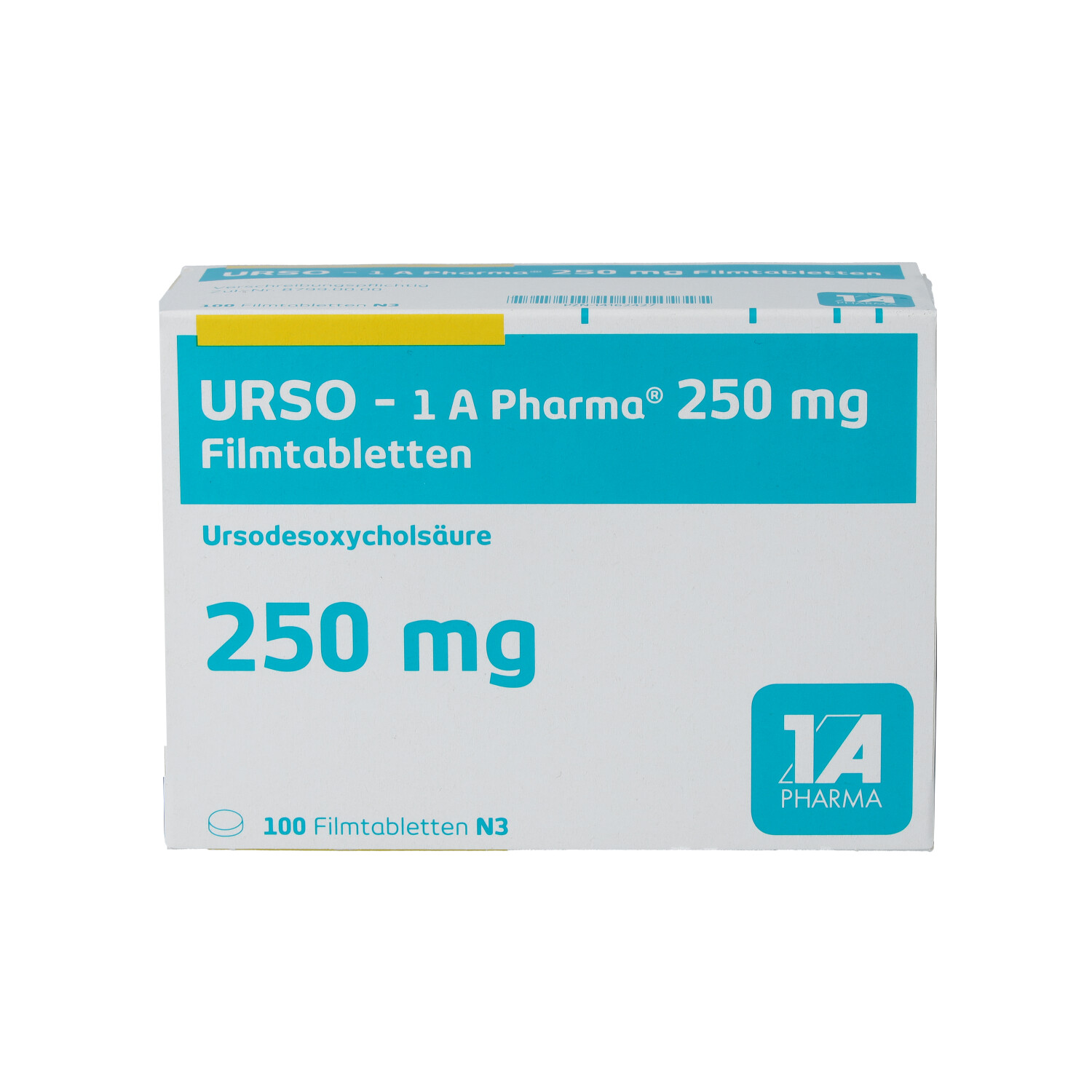 URSO-1A Pharma 250 mg Filmtabletten