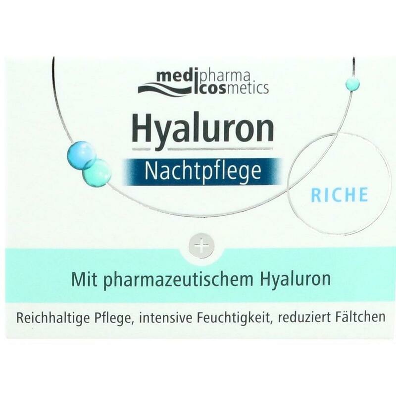 HYALURON NACHTPFLEGE riche Creme im Tiegel