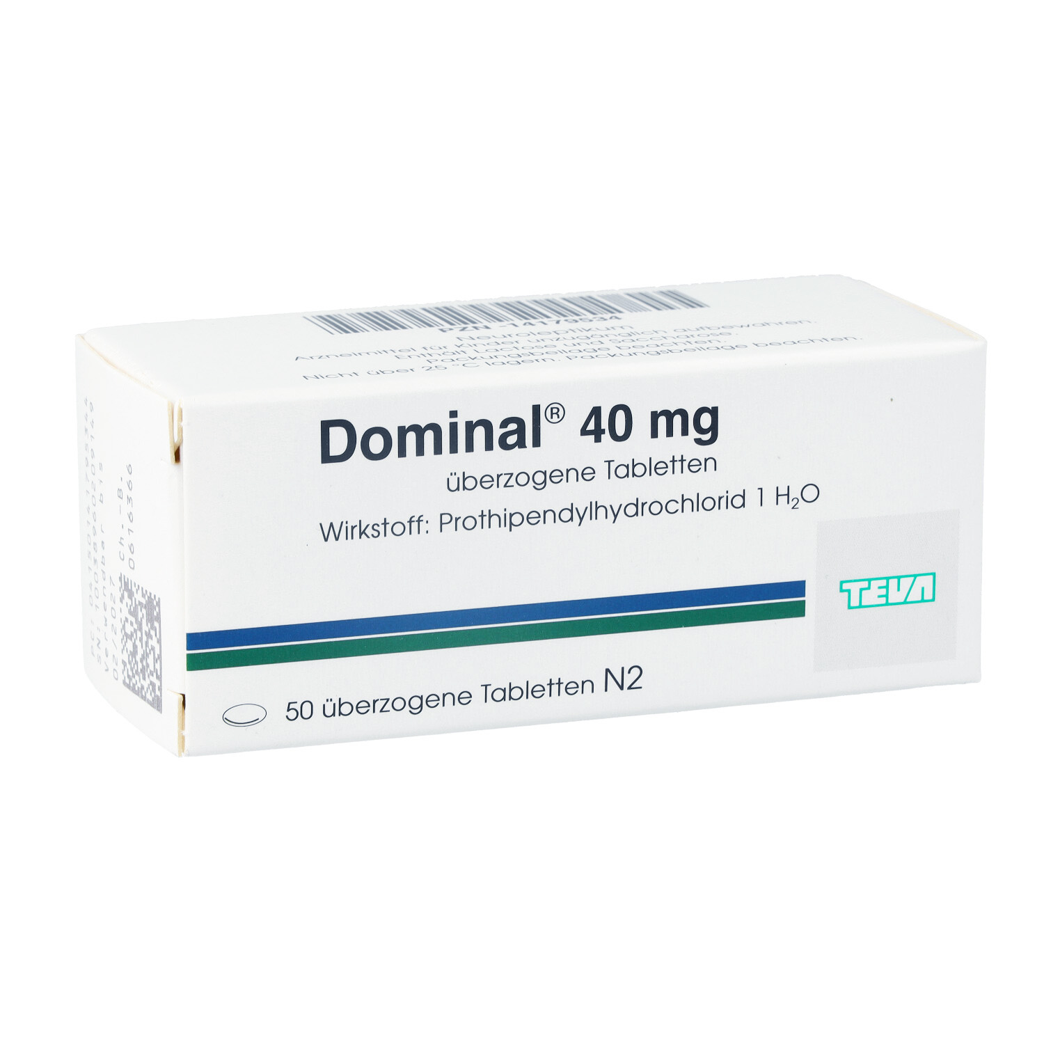 DOMINAL 40 mg überzogene Tabletten