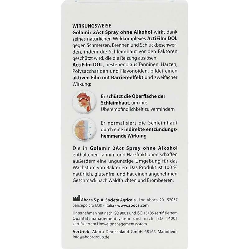GOLAMIR 2Act Spray ohne Alkohol