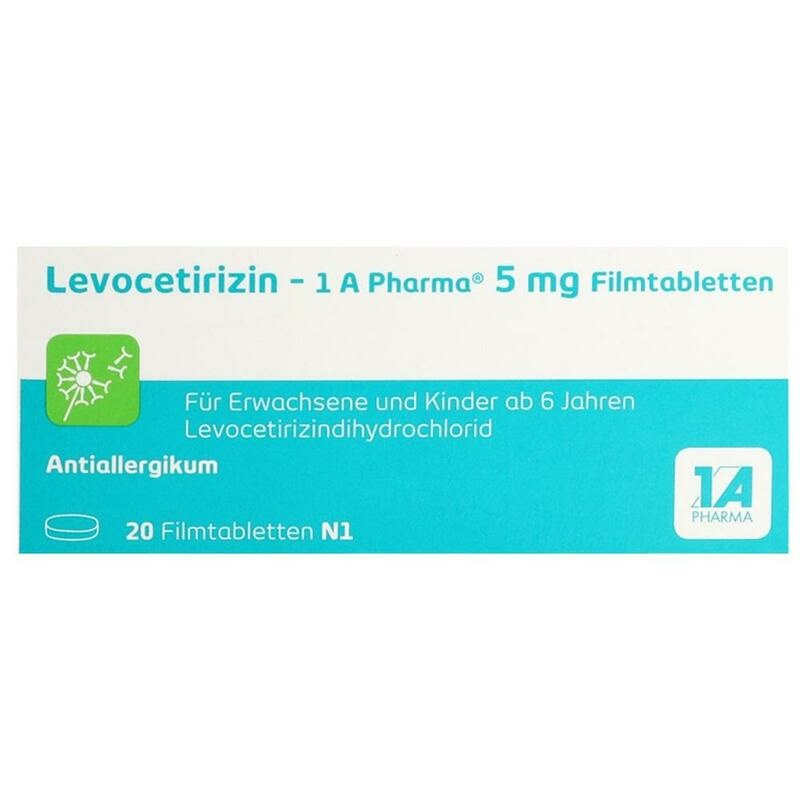 LEVOCETIRIZIN-1A Pharma 5 mg Filmtabletten