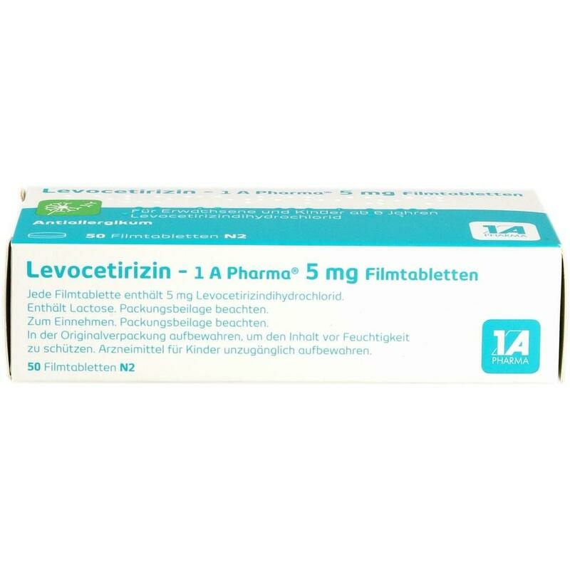 LEVOCETIRIZIN-1A Pharma 5 mg Filmtabletten