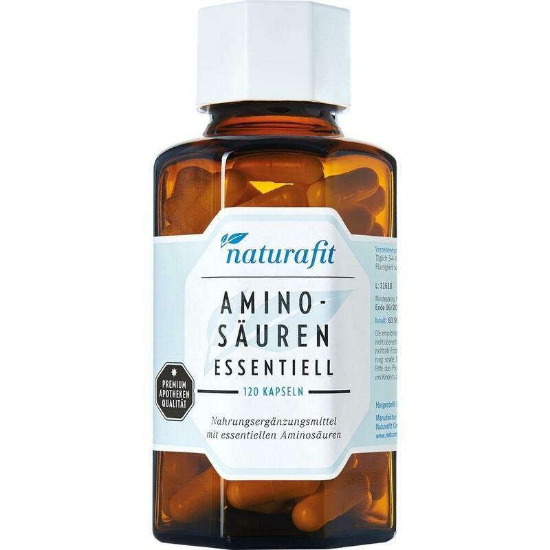 NATURAFIT Aminosäuren essentiell Kapseln