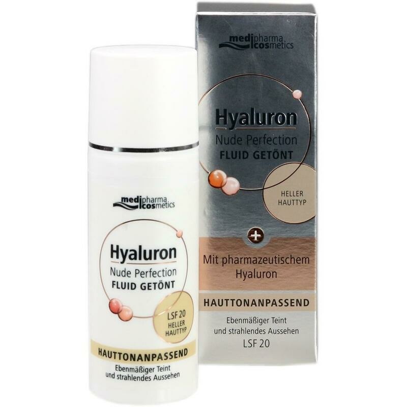 HYALURON NUDE Perfect.Fluid getönt hell.HT LSF 20