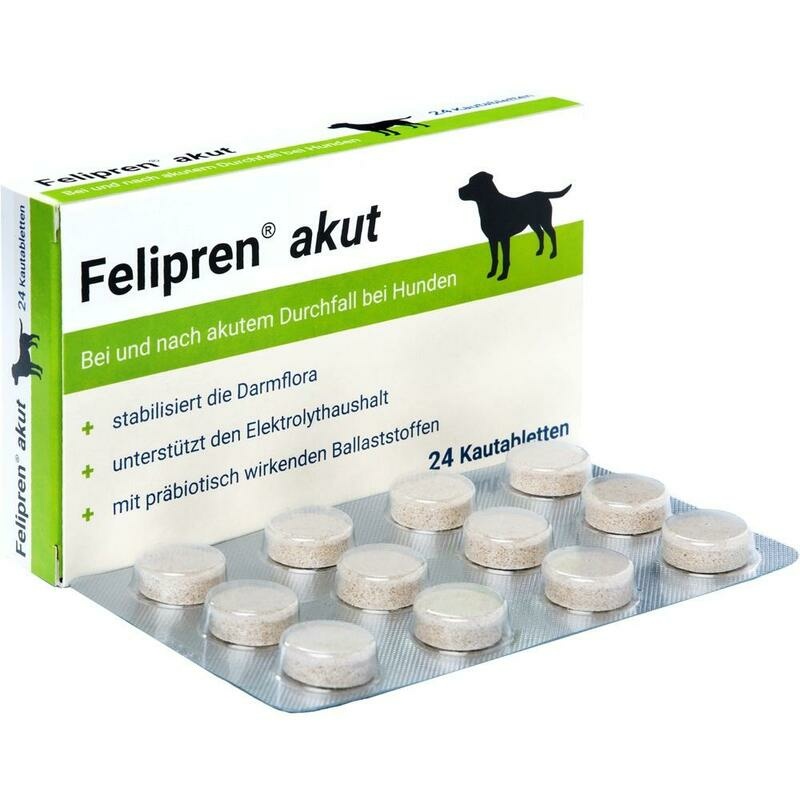 FELIPREN akut Kautabl.bei u.nach Durchfall f.Hunde