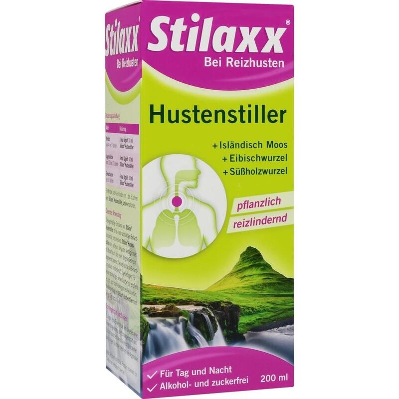 STILAXX Hustenstiller Isländisch Moos Erwachsene