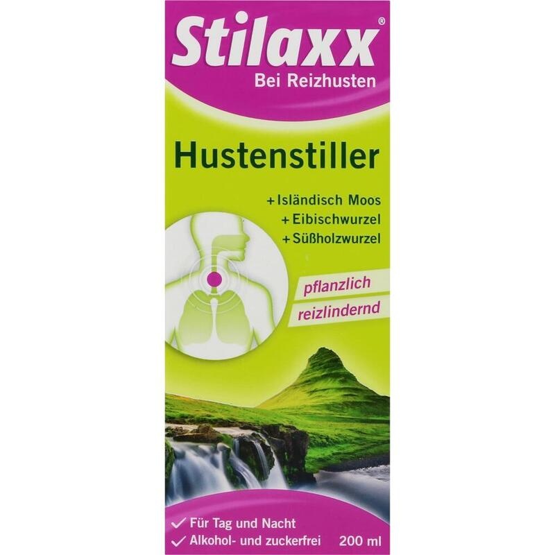 STILAXX Hustenstiller Isländisch Moos Erwachsene