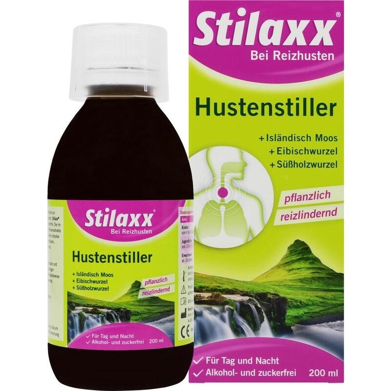 STILAXX Hustenstiller Isländisch Moos Erwachsene
