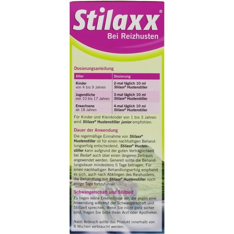 STILAXX Hustenstiller Isländisch Moos Erwachsene