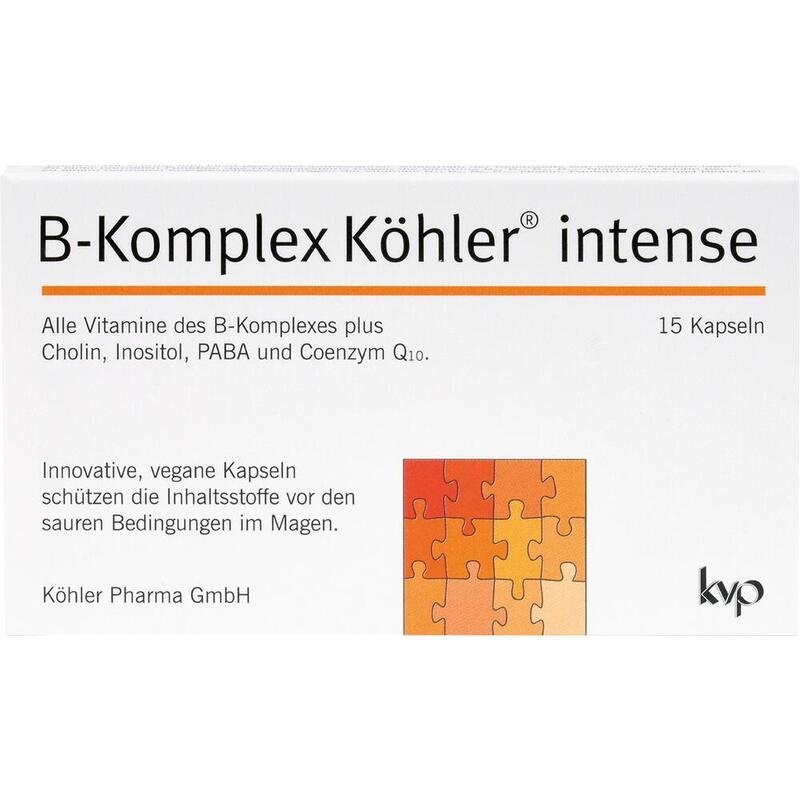 B-KOMPLEX Köhler intense Kapseln